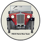 Morris Minor 2 Seat Tourer 1928-33 Coaster 6